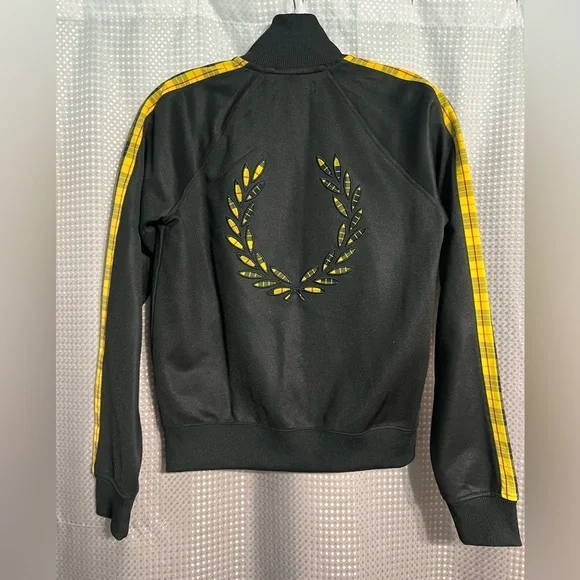 Fred Perry Track Jacket Size USA 2 / UK 6 - Picture 2 of 5